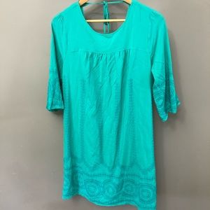 Crown & Ivy embroidered dress